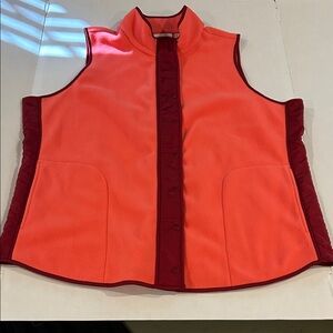 Sport Savvy micro fleece vest size 1X
